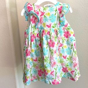 Nordstrom Floral Dress, Bloomers, & Hat